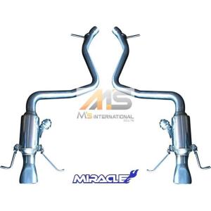 【M's】W222 メルセデスベンツ Sクラス S550（V8）MIRACLE製 可変リアマフラー ...