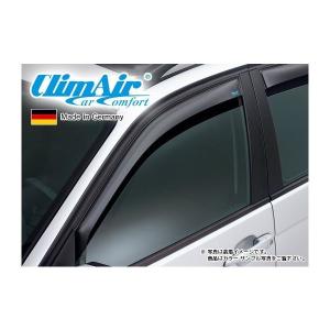 【M&#39;s】W212 ベンツ Eクラス（09ｙ-16ｙ）セダン ワゴン climAir製 フロント ドアバイザー (左右) // BENZ クリムエアー 400286 前 F ウィンドウ 新品