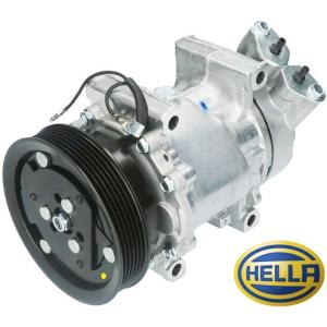 【M's】 ルノー カングー (KC/FC/FW) HELLA エアコンコンプレッサー ACコンプレッサー OEM パーツ 部品 8200953358 7701499969 7700273801 7711135926