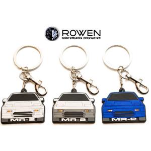 【M's】ROWEN MR-2 AW11 Rubber Keyring 8TR021 キーホルダー ...