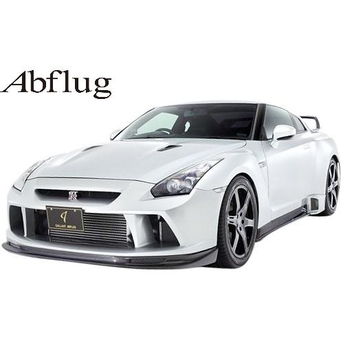 【M's】 R35 GT-R (2007.12-) Abflug FRP フロントバンパー 01 +...
