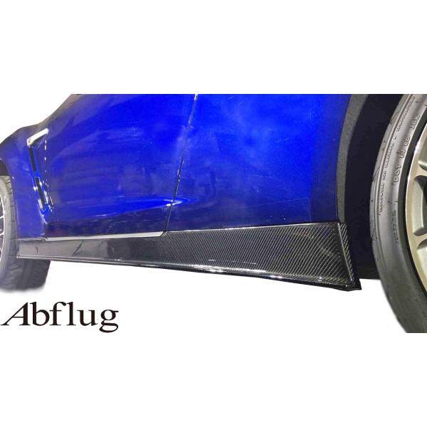 【M's】 日産 R35 GT-R 後期型 (2017.11-) Abflug サイドスカート MY...