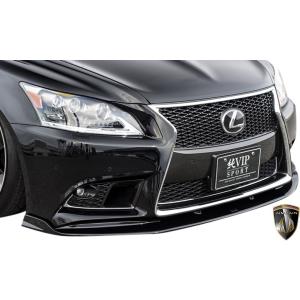 【M's】レクサス 40系 後期  LS460 LS600h (F-SPORT用) AIMGAIN 純VIP SPORT フロントアンダースポイラー FRP エイムゲイン エアロ USF40 UVF45｜emuzu-international