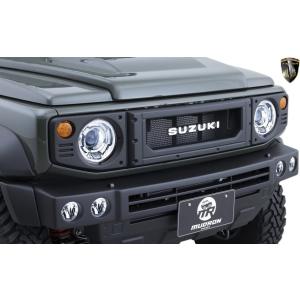 ジムニー JIMNY WORLD samuraiフロントグリル 全マットブラック
