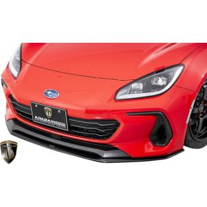 エアロパーツ 13-16スバルBRZ STIスタイルフロントバンパーリップ