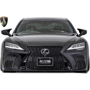 【M’s】 レクサス 50系 LS LS500 LS500h F-SPORT 後期 (2020.11-) AIMGAIN 純VIP GT WIDE BODY フロントアンダースポイラー エイムゲイン エアロ パーツ｜emuzu-international