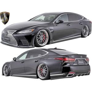 M'z SPEED LEXUS LS500 Fスポーツ VXFA50/55 Prussian Blue エアロ3点