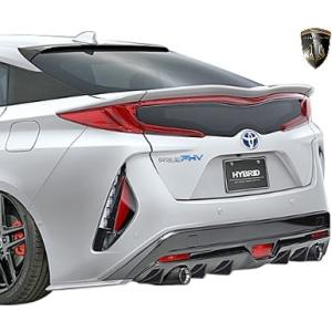 追加画像５０プリウス前期用ノブレッセ調整可能リアウイングリヤゲートスポイラー付き プリウス 【M's】トヨタ 50系 後期 RR (2018.12-) ROWEN リヤ