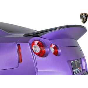 V35 スカイライン Ver.I リアウイング FRP+カーボン製 : エアロ