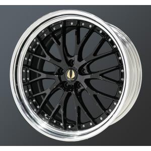 M's】 AIMGAIN GLM ホイール 4本セット ブラック 21インチ 9.0J 5穴
