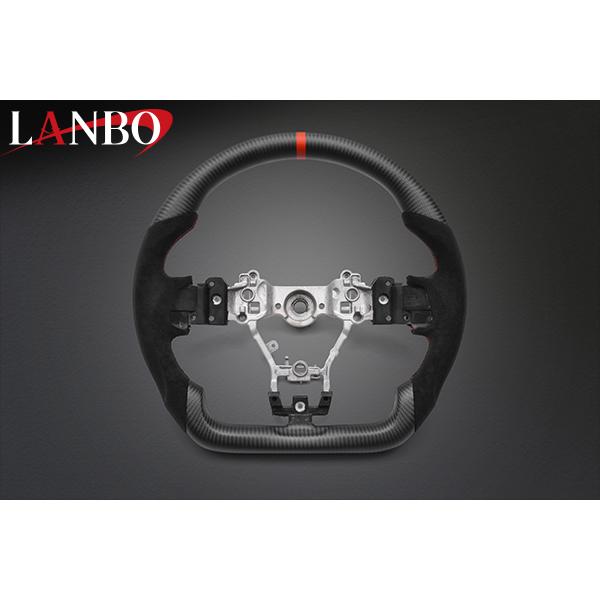 【M&apos;s】 スバル WRX STI VAB LANBO プレミアムスポーツ ステアリング マッドカー...