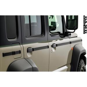 AERO OVER G62L｜JC74W ジムニーノマド 5ドア車用 サイドモール