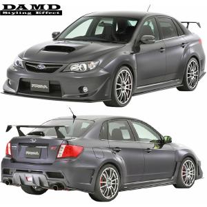 WRX STI 【M's】スバル インプレッサ GV (2010.1-) DAMD リアバンパー