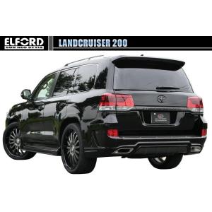 ランドクルーザー 【M's】 ランクル 200 中期 リア ハーフ スポイラー