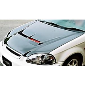 ☆Z.S.S. EK EK4 EK9 シビック 前期 綾織り ダクト有り カーボン