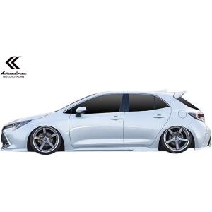 【M’s】 トヨタ E21 カローラスポーツ GZ/G/GX 前期用 (2018y-2022y) KUHL RACING KRUISE KR-CRSRR サイドディフューザー ／／ クールレーシング エアロ パーツ