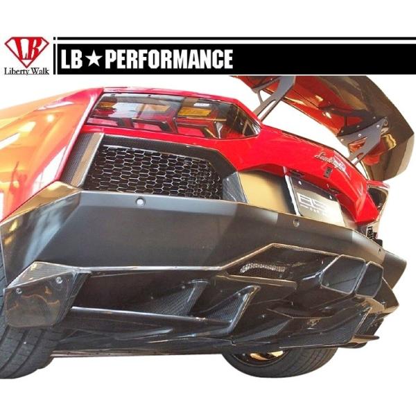 【M's】 ランボルギーニ アヴェンタドール LB パフォーマンス エアロ リア ディフューザー V...