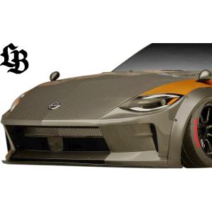 【M’s】 日産 RZ34 400Z フェアレディZ 後期 (2022y-) Liberty Walk lb★nation LB フロントディフューザー ／／ FRP 未塗装 リバティーウォーク エアロ パーツ