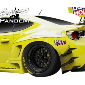 86 【M's】 PANDEM 6666ホイール 18インチ 単品 1本 (18×9.5 -30 / PCD