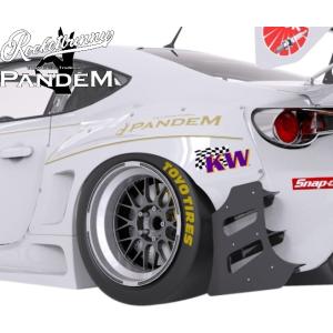 86 【M's】 トヨタ ZN6 (2012.4-2021.10) PANDEM V3 サイドカナード