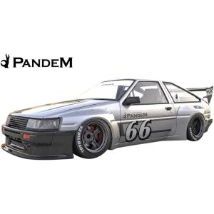 【M&apos;s】トヨタ AE86 後期 PANDEM フロントバンパー／／ハチロク パンデム FRP製 エ...