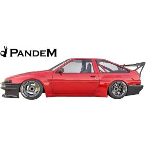 【M&apos;s】トヨタ AE86 スプリンタートレノ 後期 PANDEM サイドスカート 左右／／ハチロク...