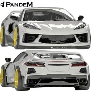 シボレー コルベット (C8) 6.2L V8 2020年〜 用 チタン製マフラー (X