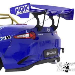 乱人 ロードスター ND5 3Dカーボン GTウィング ウイング 1350mm