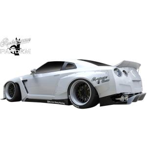 日産 R35 GT-R (LB-WORKS) リアウイング Ver.3 GT-R 【M's】日産 R35 (LB-WORKS) リアウイング Ver.3／／FRP製