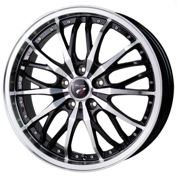 【M&apos;s】 プレシャス HM-3 4本セット メタリックブラックポリッシュ BK/P 19x8.0J...