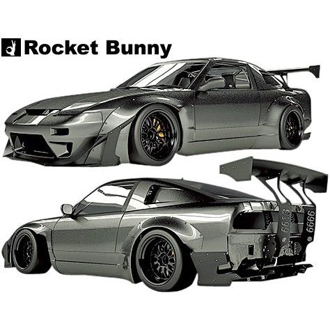 【M&apos;s】日産 180sx/240sx RPS13 (1991y-1998y) Rocket Bun...