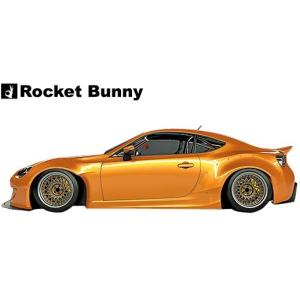 【M&#39;s】トヨタ 86 / スバル BRZ (ZN6/ZC6) Rocket Bunny Ver.2 サイドスポイラー 左右／／FRP製 TRA京都 ロケットバニー ロケバニ エアロ