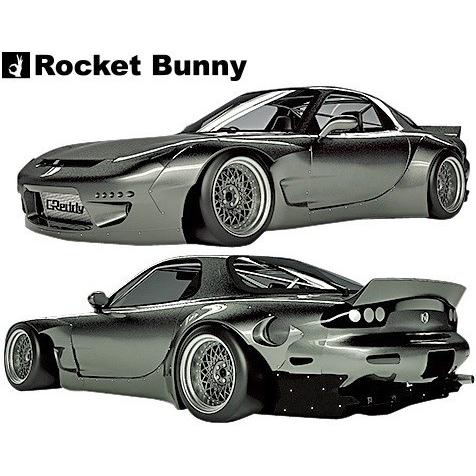 【M&apos;s】マツダ RX-7 FD3S (1991y-2002y) Rocket Bunny ワイドボ...