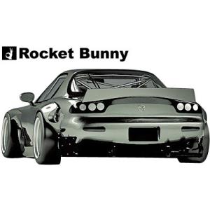 【M's】マツダ RX-7 FD3S (1991y-2002y) Rocket Bunny リアディ...