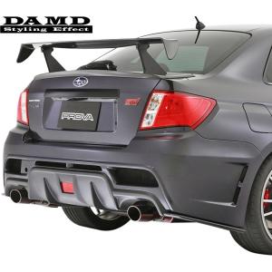 DAMD リアバンパーエクステンション GVB GVF用 GVB インプレッサSTI DAMD リアバンパーエクステンション / 品