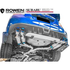 M's】スバル WRX STI VAB専用 4本出し 4サイレンサー マフラー