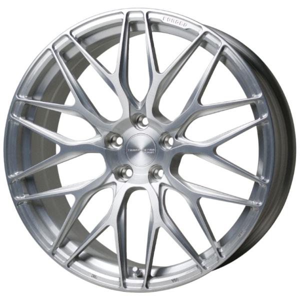 【M's】 トラフィックスターフォージド TSF-01 4本セット ブラッシュド BRS 20x8....