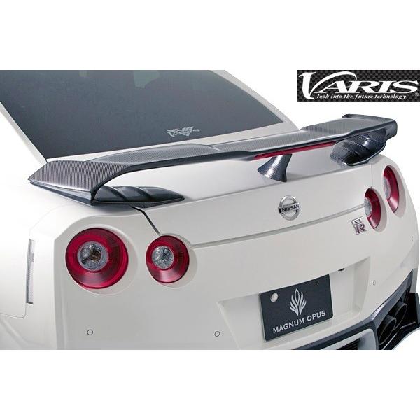 【M's】日産 R35 GT-R (2017-) VARIS 18Ver. リアウイング CARBO...