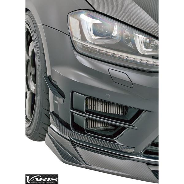 【M's】VW ゴルフ7 R (2013.6‐) VARIS ダブルカナード 左右(ノーマルバンパー...