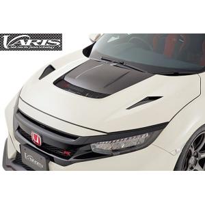 【M's】ホンダ シビック TYPE-R FK8 (2017.9-) VARIS クーリングボンネットフード FRP製 未塗装 バリス エアロ エアロパーツ HONDA CIVIC タイプ R VBHO-105F｜emuzu-international