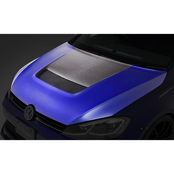 【M's】 VW ゴルフ7.5R (2014.2-2021.6) VARIS クーリングボンネット ...
