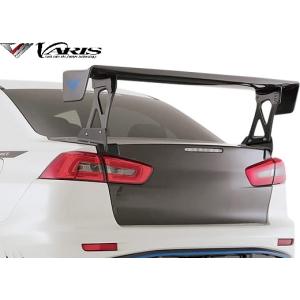 ランエボX用　Varis GTウィング カーボン+マウントブラケット　セット 在庫あり】VARIS エボ10 GT-Wing＋マウントブラケット : YR-Advance