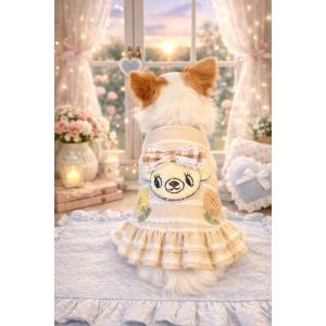 EMYLAND（エミーランド） 犬服 小型犬 ワンピース 春夏 花柄 レース