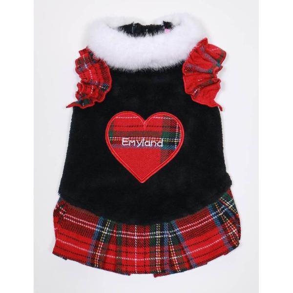 ペット服 エミーランド EMYLAND ワンピース　7296 - BK -SS-S