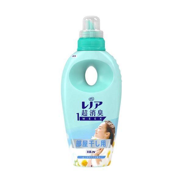 (まとめ) P＆G レノア 超消臭 1week 部屋干し用 花とおひさまの香り 本体 530ml 1...