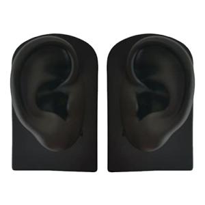 Felimoa 耳の模型 シリコン製 練習用 両耳 絵画 左右1組セット