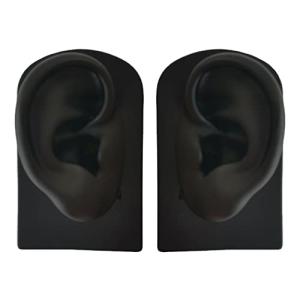 Felimoa 耳の模型 シリコン製 練習用 両耳 絵画 左右1組セット