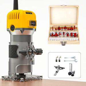 電動トリマー 木工用トリマー 電動工具 軸径6mm 日本規格