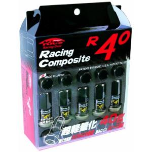 KYO-EI [ 協永産業 ] Racing Composite R40 [ M12×P1.25 ] Nut クラシカルメッキ