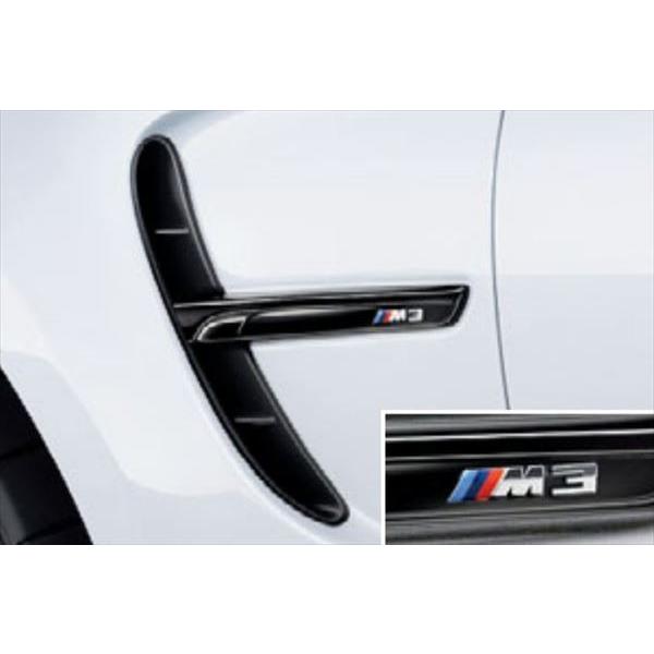 ☆BMW純正☆BMW M Performance サイド・グリル ハイグロス・ブラック 左右セット ...